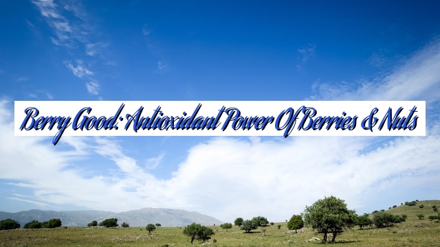 Berry Good: Antioxidant Power of Berries & Nuts